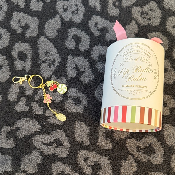 Summer Fridays Other - Summer Fridays Lip Butter Holder and Keychain